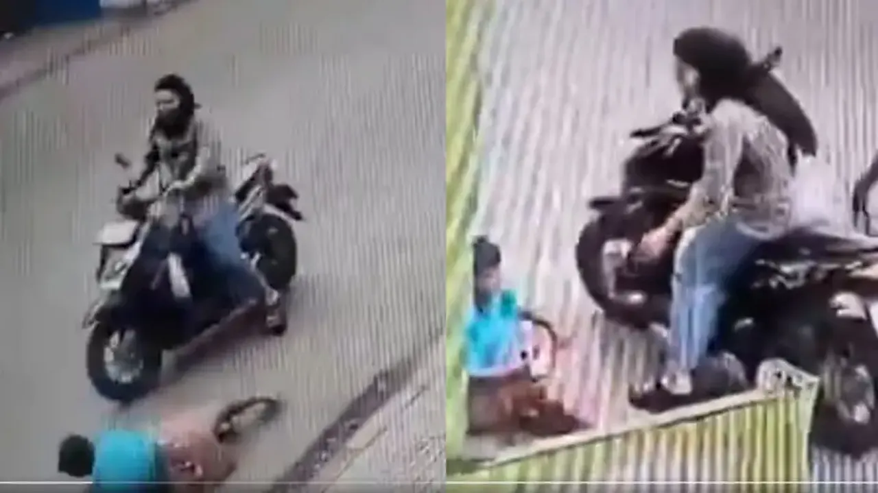 'Papa ki Pari' horror on road: Woman on scooter hits pedestrian, flees; video goes viral
