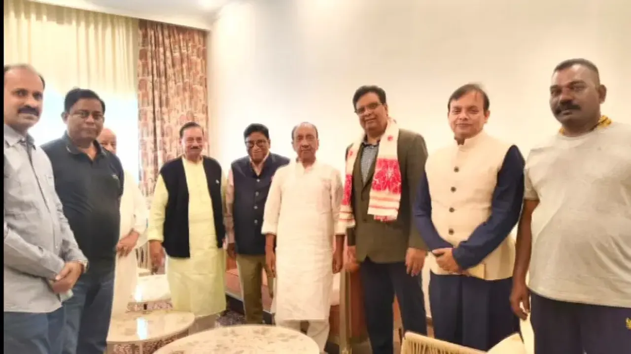 BJD Leaders Congregate In Guwahati