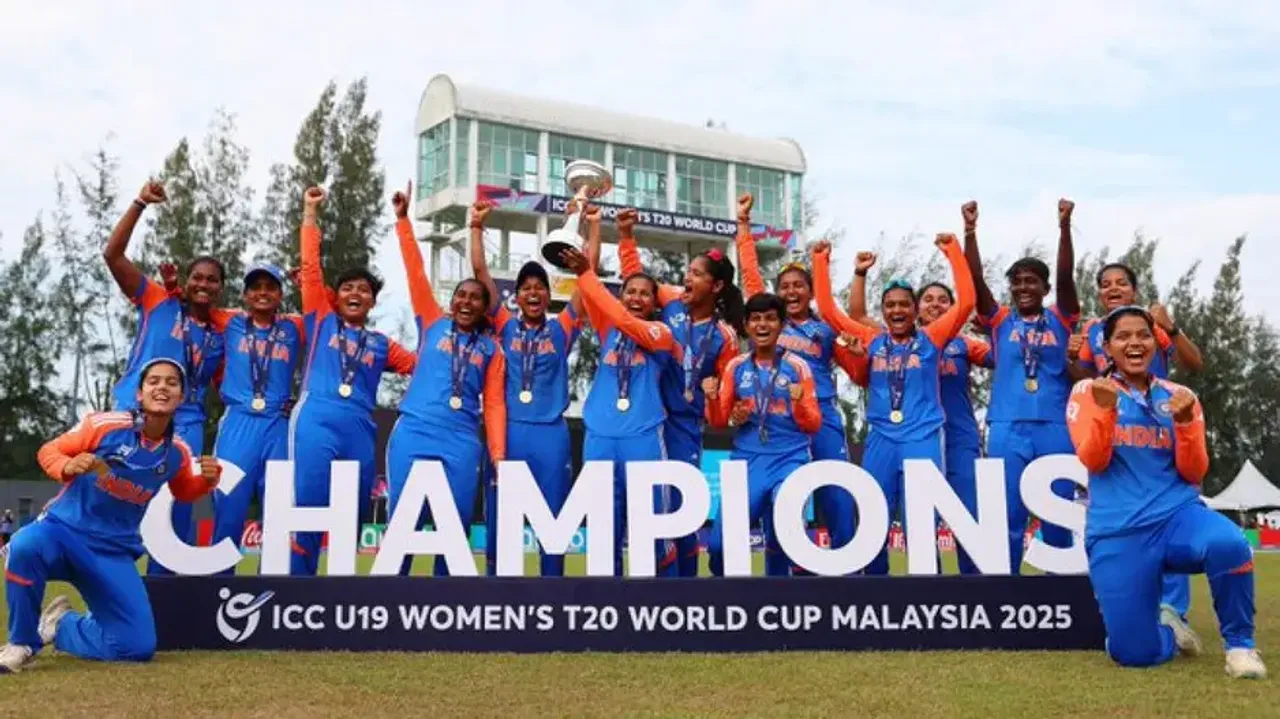 India Dominates U19 Women’s T20 WC Final with 9-Wicket Win Over South Africa