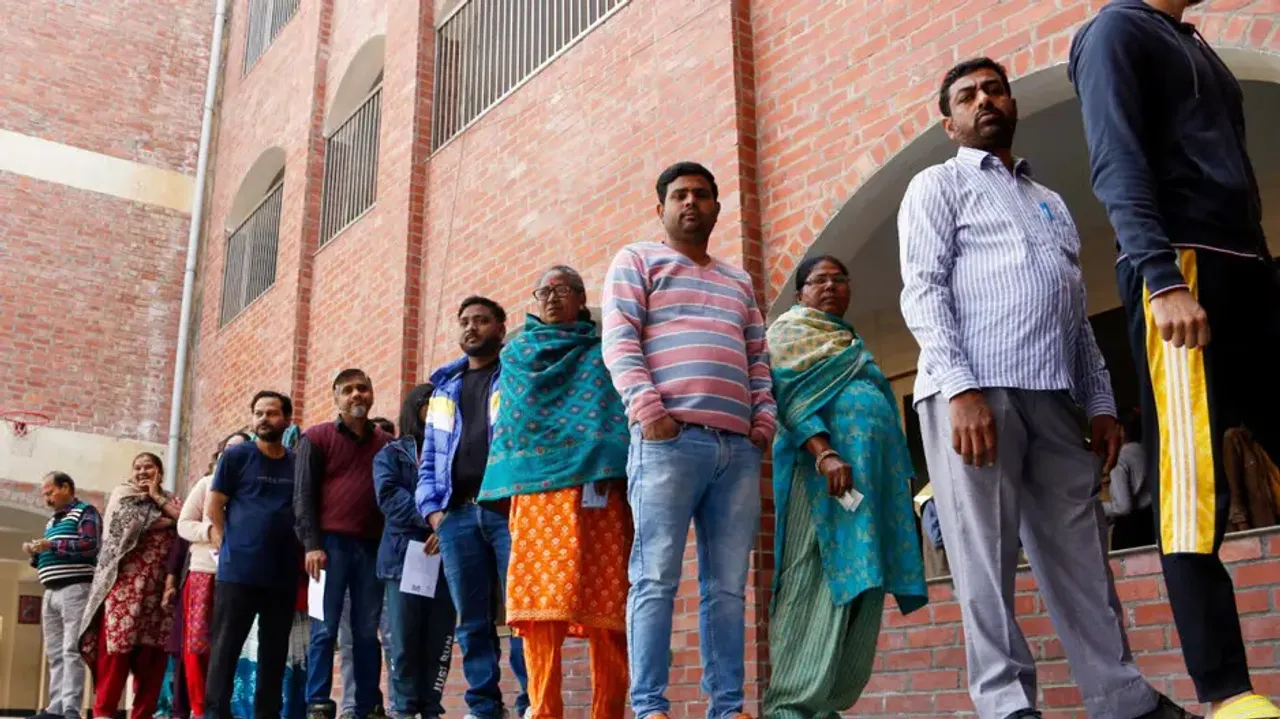 Fate of 699 candidates sealed as voting for Delhi polls ends   