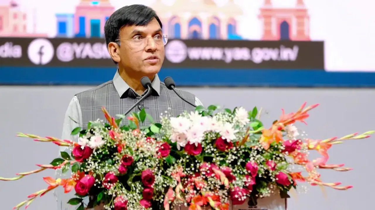 Union Minister Mansukh Madaviya 