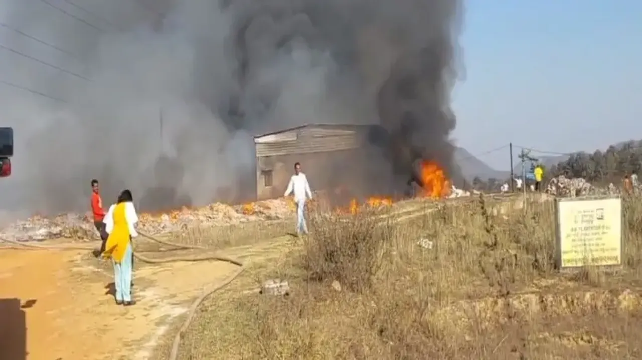 Fire breaks out at MRF unit in Sundargarh