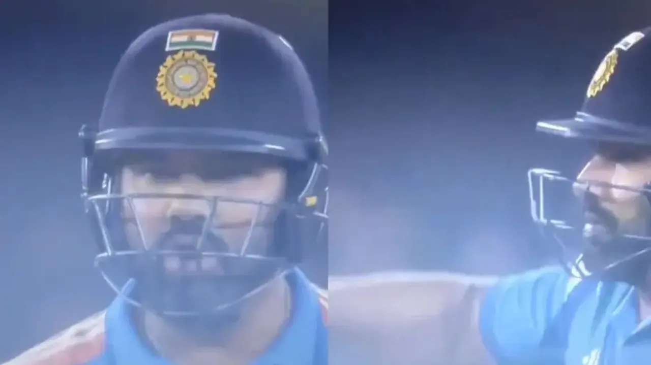 Rohit Sharma lashes out at Barabati Stadium DJ during India-England ODI, video goes viral