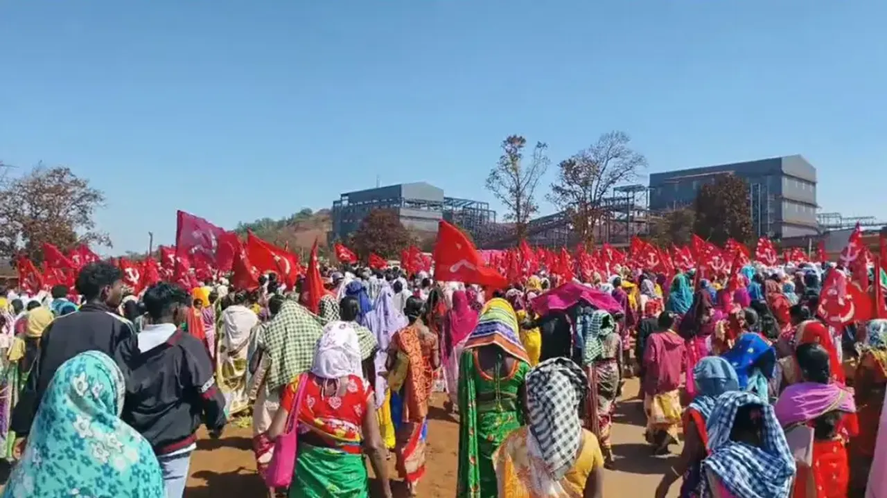 Tension flares up at JSW mines in Odisha as over 5,000 CITU members launch protest