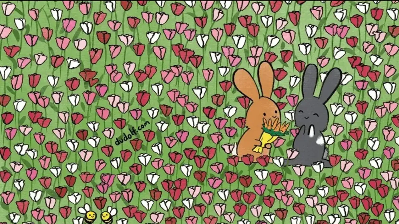 Spot Two Hidden Hearts in Gergely Dudás' Optical Illusion