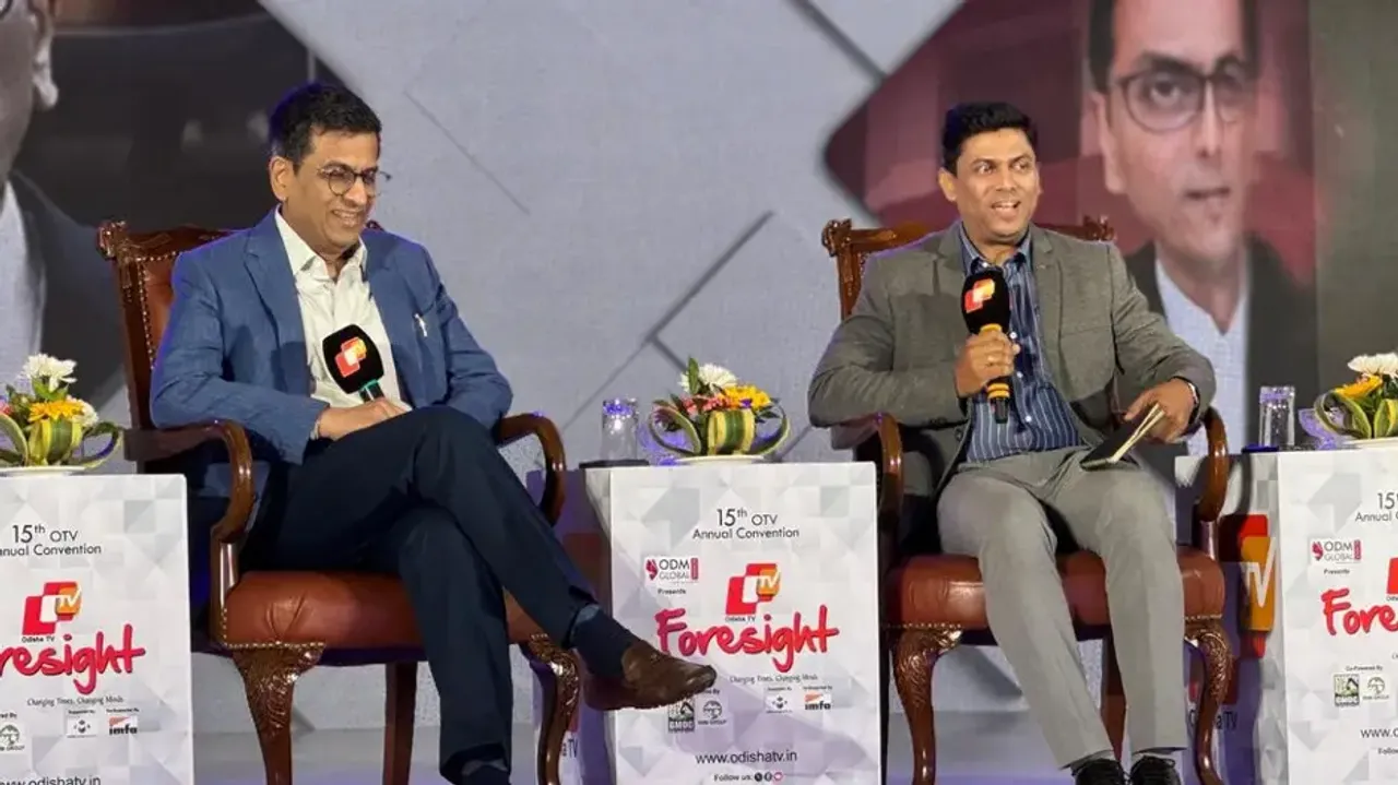 Former CJI DY Chandrachud at OTV Foresight 2025
