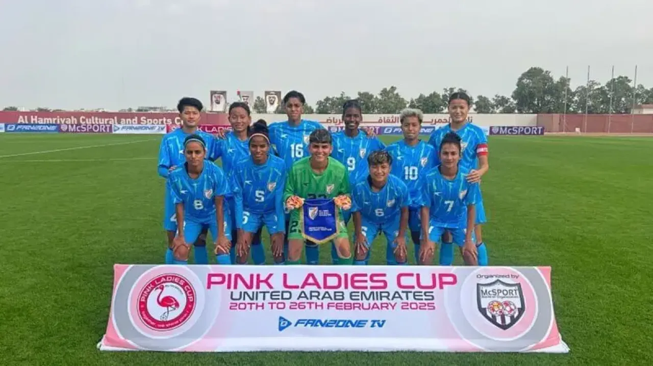 Football: India beat Jordan 2-0 in Pink Ladies Cup 2025