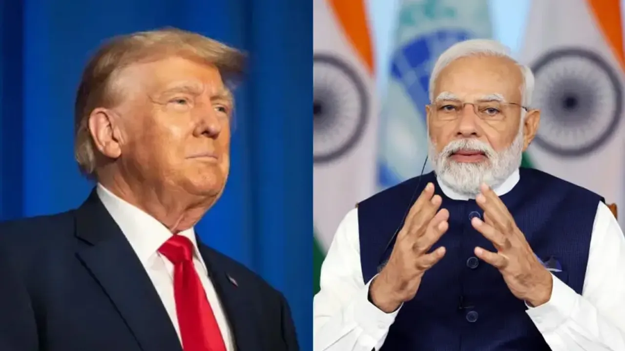 US President Donald Trump & India PM Narendra Modi