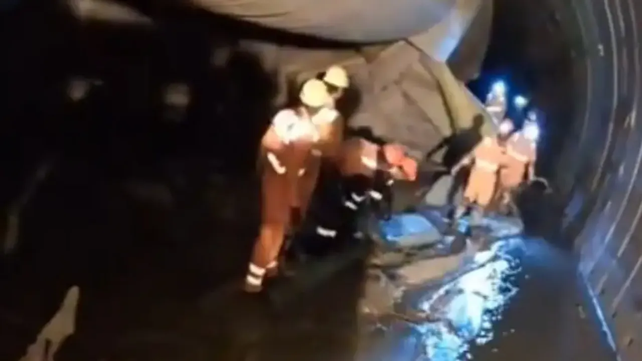 Telangana tunnel collapse: Rescue operation on