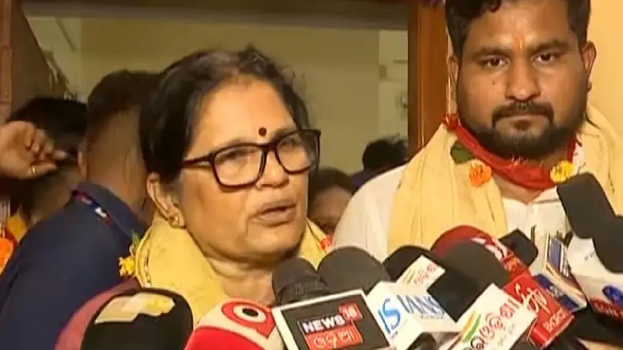 Deputy Chief Minister Pravati Parida