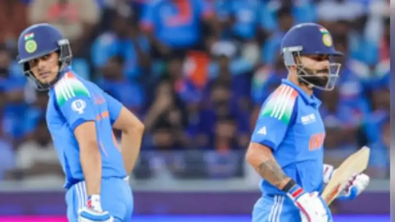Virat Kohli and Shubman Gill 