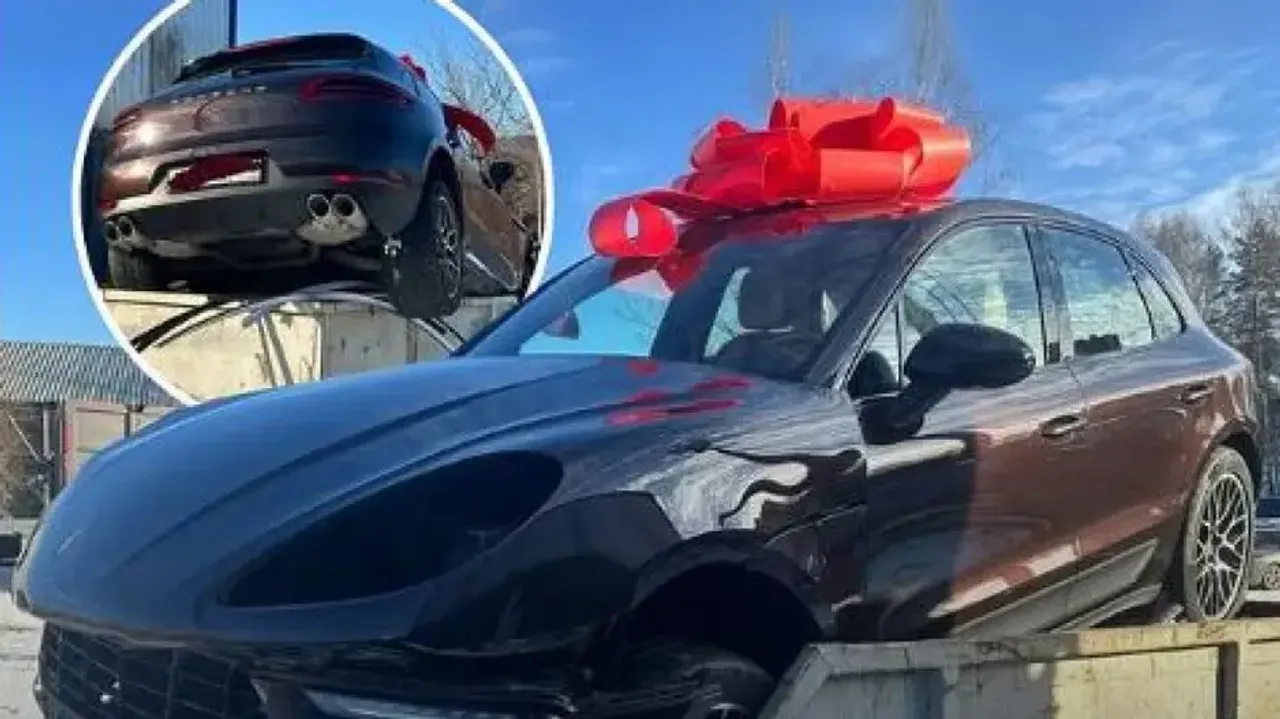 Valentine’s Day surprise goes wrong, angry man ‘dumps’ Porsche in garbage bin