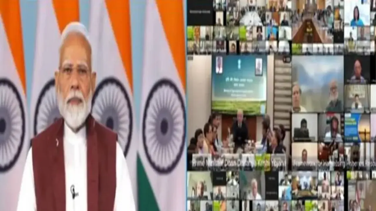 PM Modi on agri sector growth