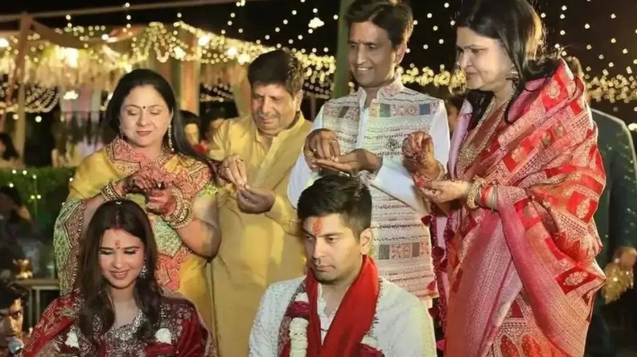 Kumar Vishwas' elder daughter Agrata Sharma ties the knot 