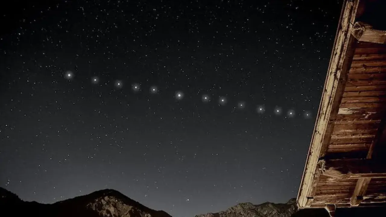 Elon Musk’s Starlink satellites are surprisingly easy to spot with the naked eye and that is a probl