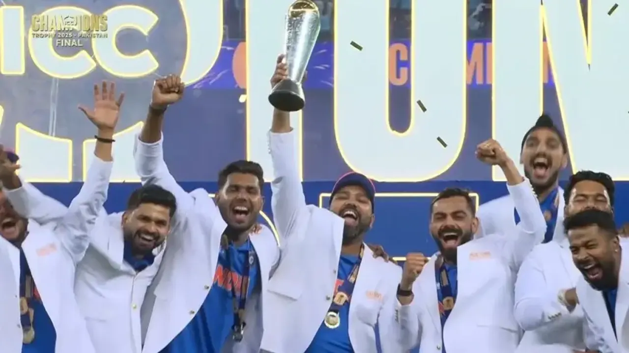 India wins Champions Trophy 2025 