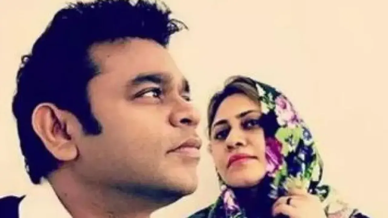 A.R Rahman and his estranged wife Saira Banu