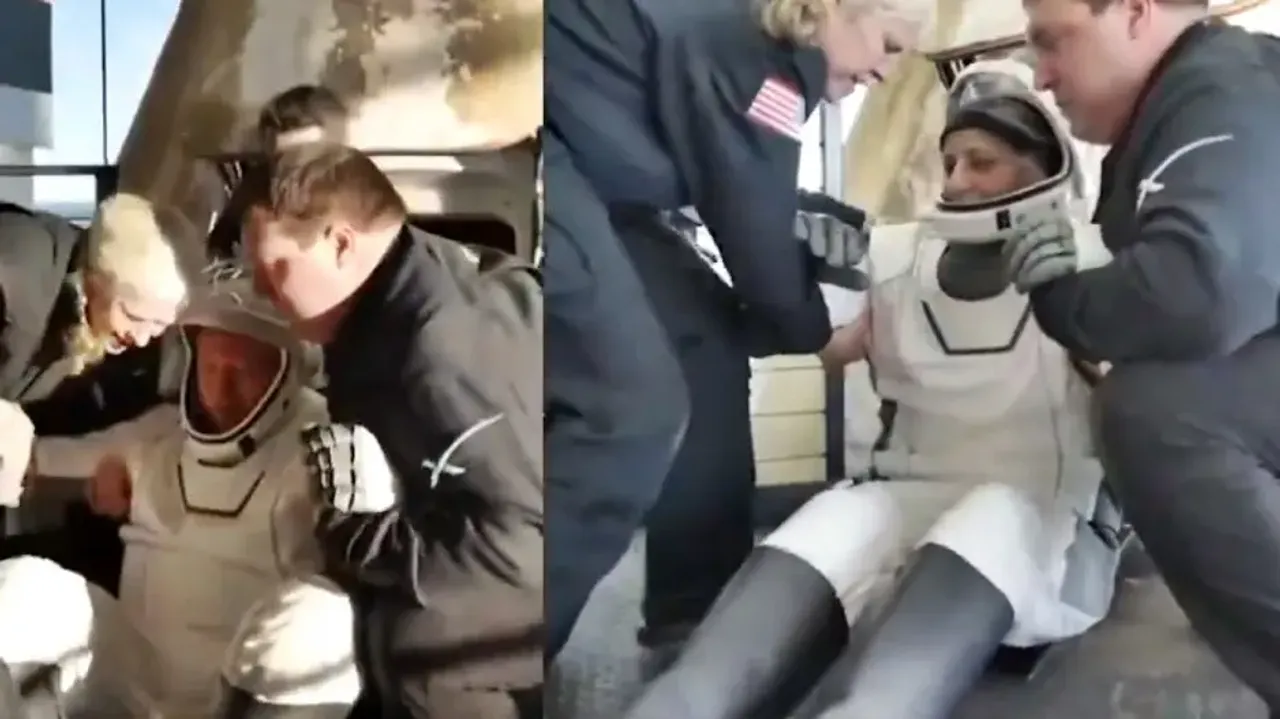  Sunita Williams & Crew Returns To Earth