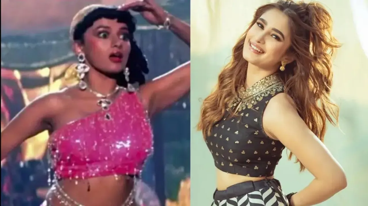 Madhuri Dixit picks Raveena Tandon girl Rasha Thadani for recreating Ek Do Teen Magic