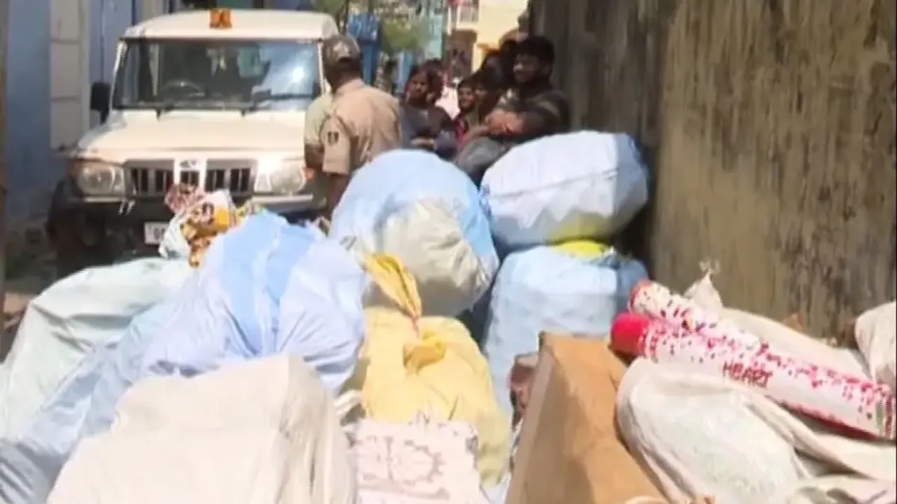 Fireworks during Holi festivity in Puri: Police conduct raid after OTV report, firecrackers seized