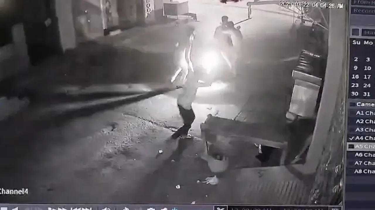 CCTV footage reveals brutal attack on stray dog by youths wielding machetes in Odisha