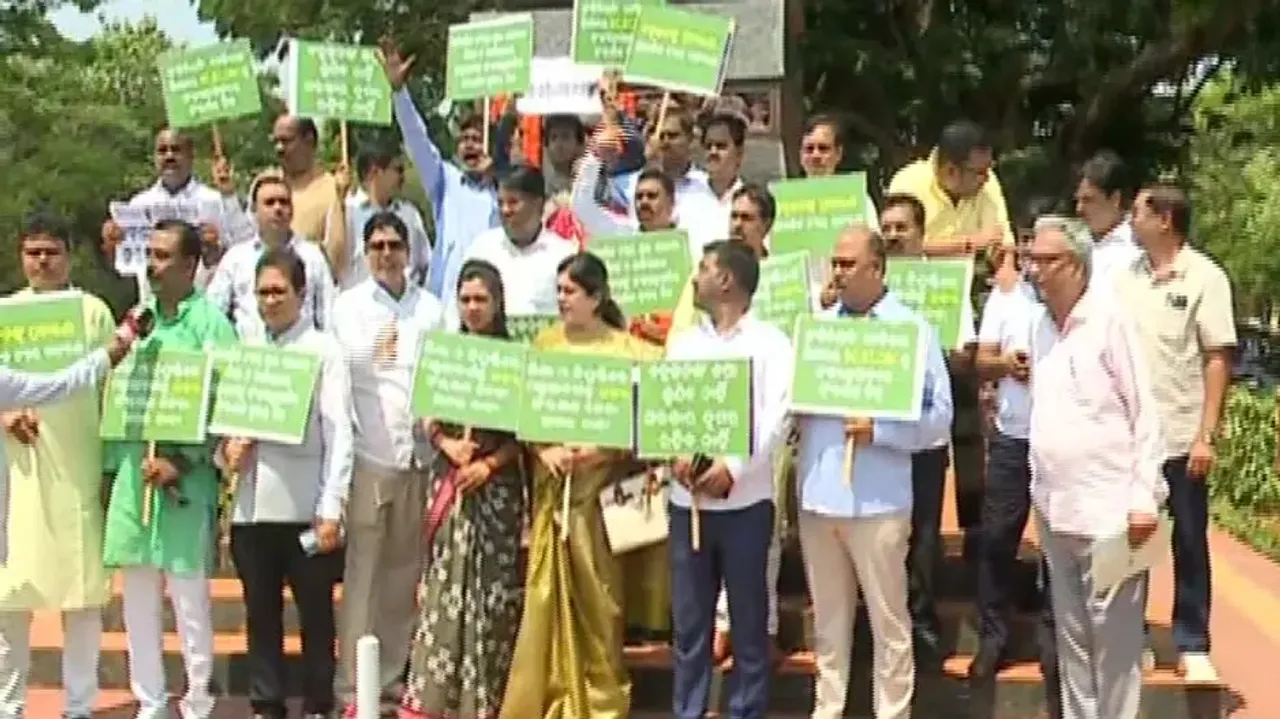 After Congress, high drama by BJD MLAs in Odisha Assembly