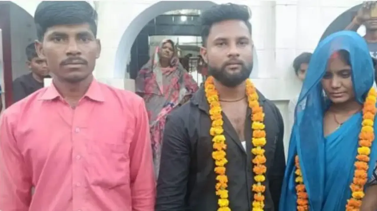 Man catches wife with lover, gets them married in front of villagers in UP