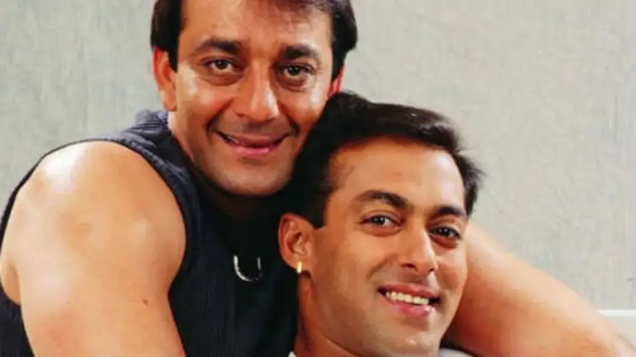 Sanjay Dutt and Salman Khan