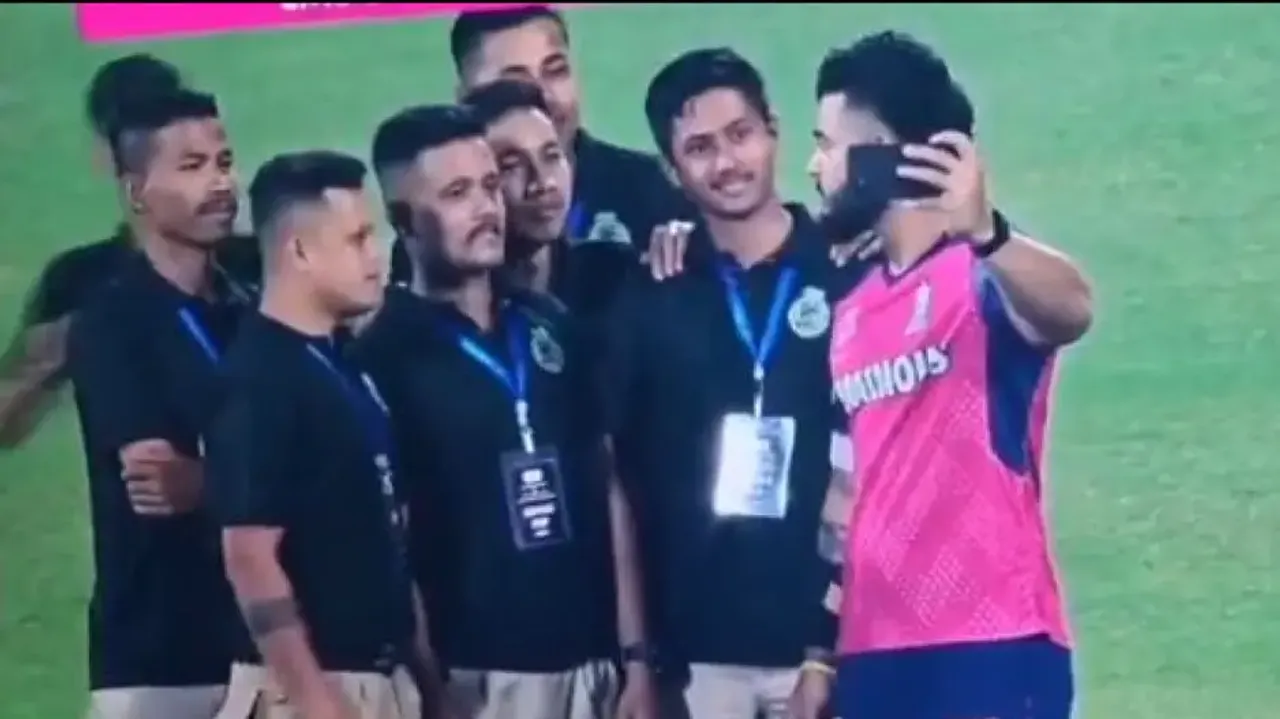‘Attitude Virat Kohli Se Bhi Zyada’: Riyan Parag tosses away phone of fan, gets trolled