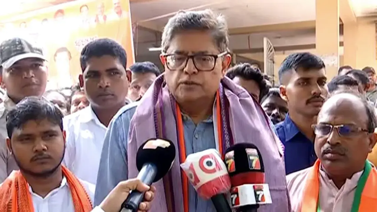 Gaon Chalo Abhiyan: BJP National VP Baijayant Panda interacts with party workers, locals in Kendrapa