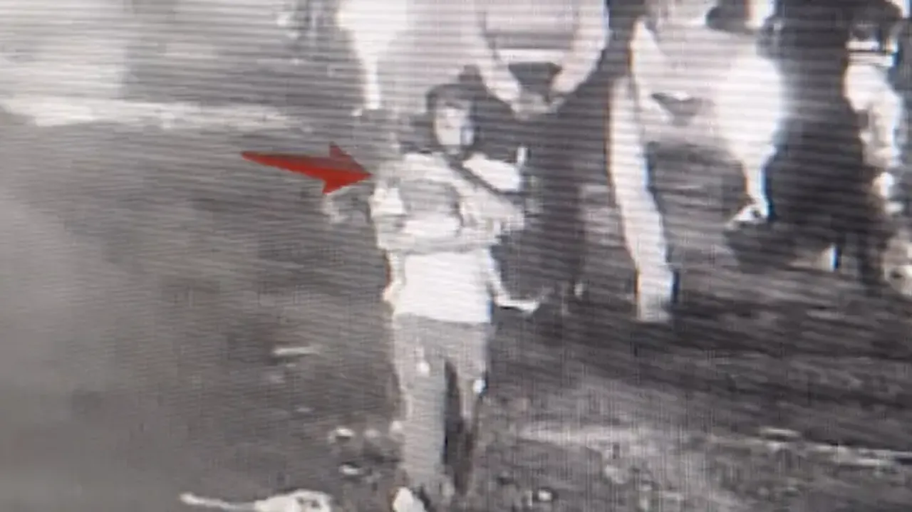 CCTV footage showing kidnapping of the baby boy in Bhubaneswar