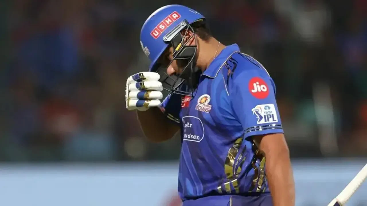 Rohit Sharma going through poor form in IPL 2025