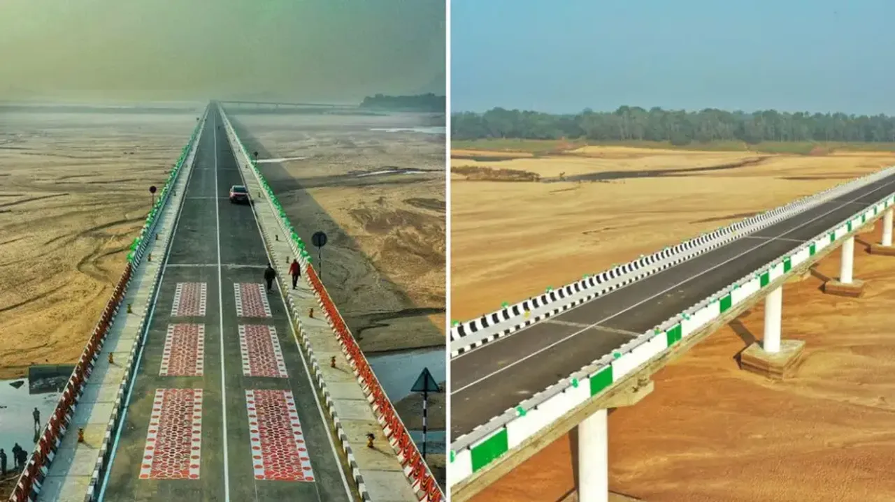 This uniquely-shaped setu is the longest bridge in Odisha, but not for long
