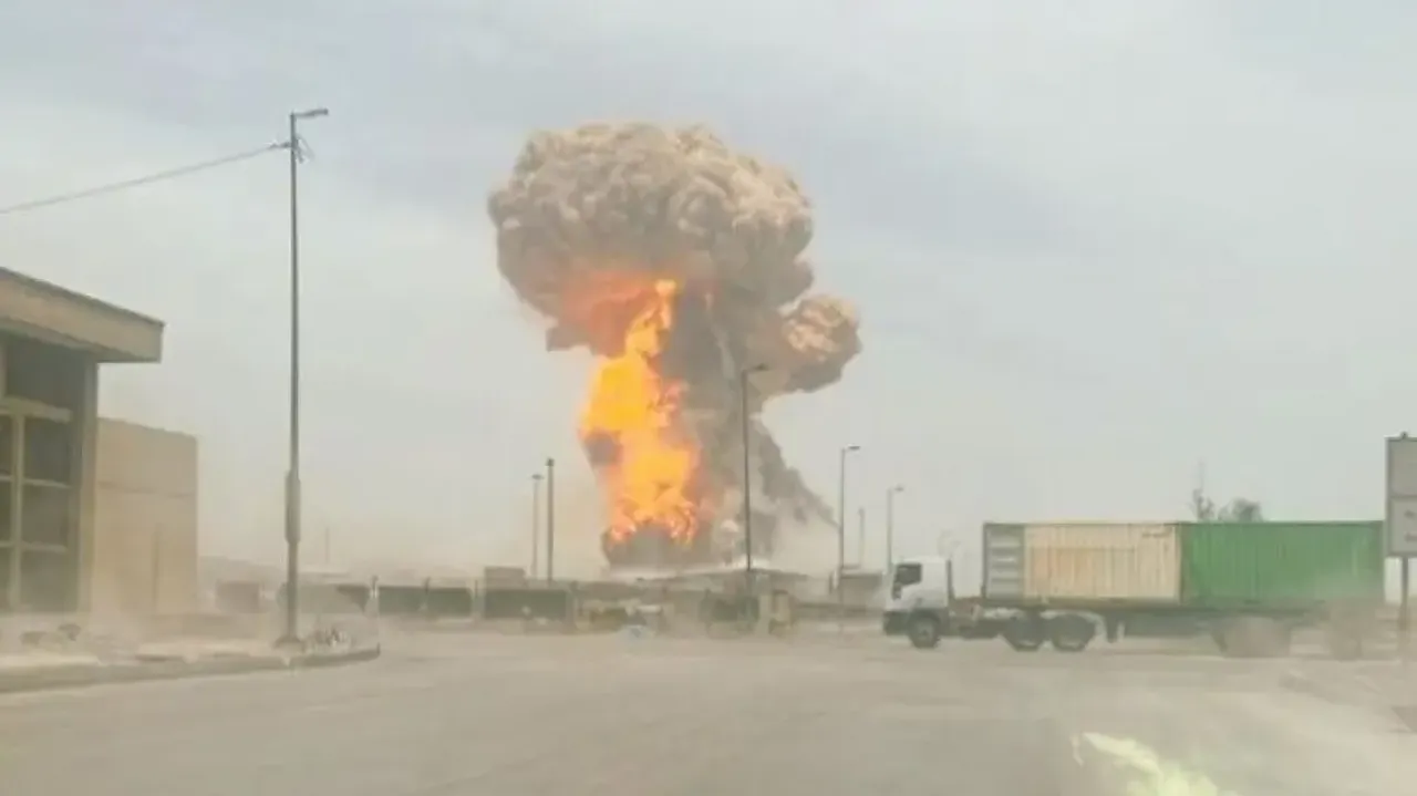 Explosion in Iran