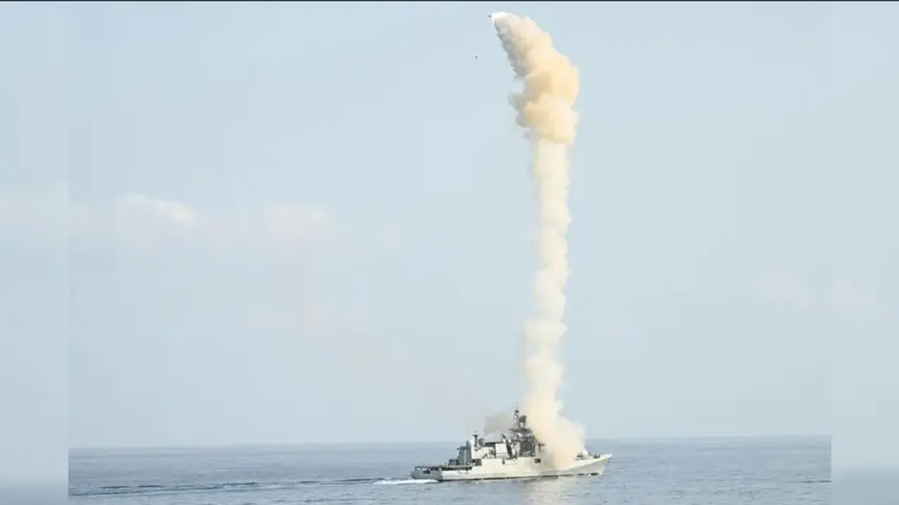 Indian Navy carries out anti-ship firing drills