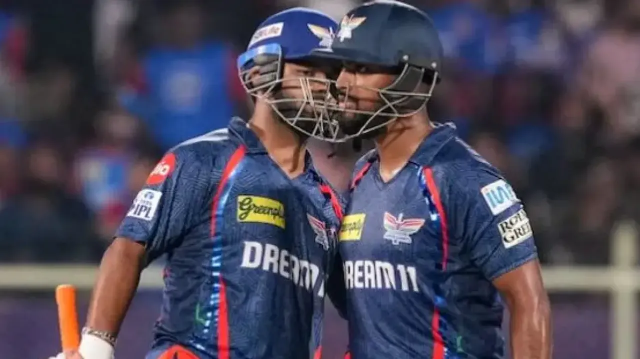 Rishabh Pant and Nicolas Pooran