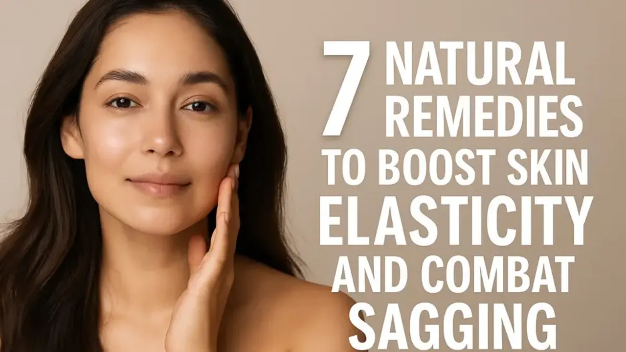 7 natural remedies to boost skin elasticity and combat sagging