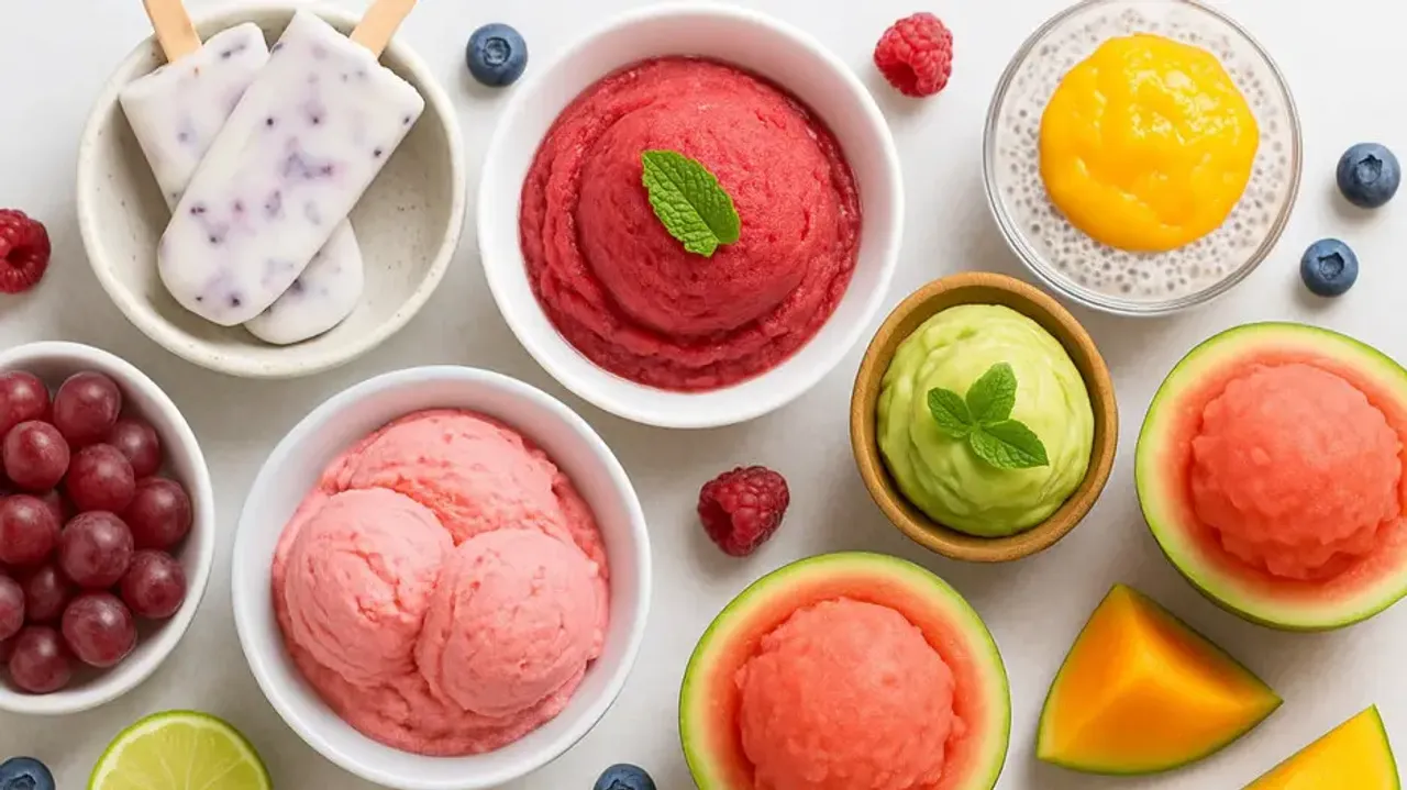 Healthy Ice Cream and Sorbet