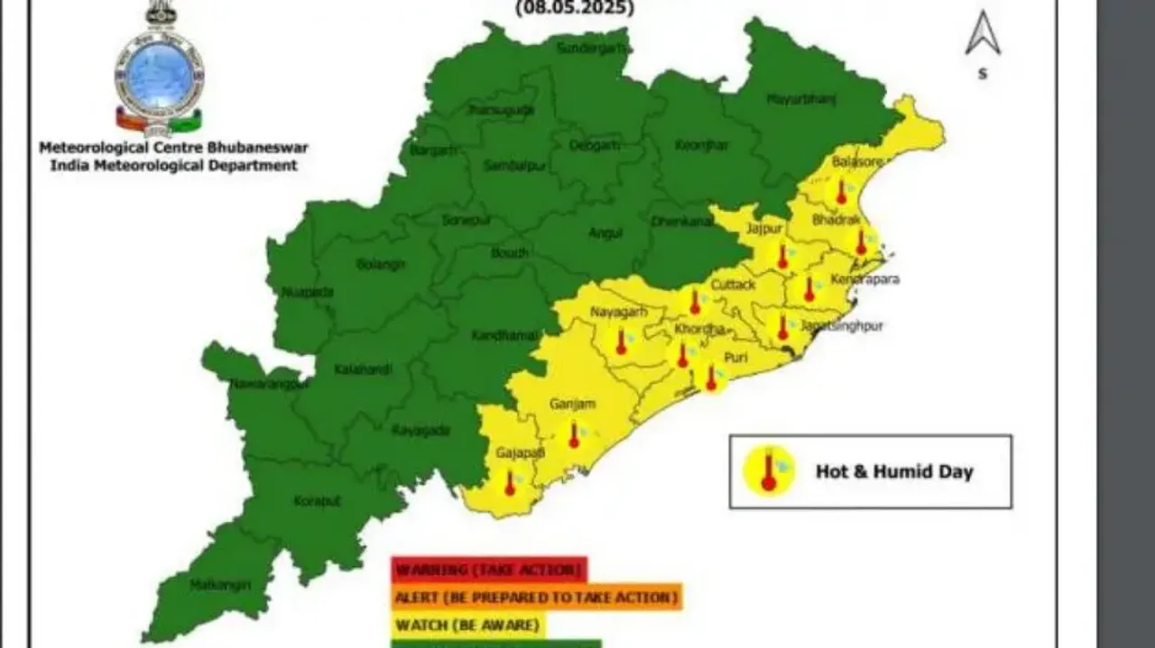 IMD issues yellow alert for heat wave in Odisha; expect rise in maximum temperature by 2 to 4 degree