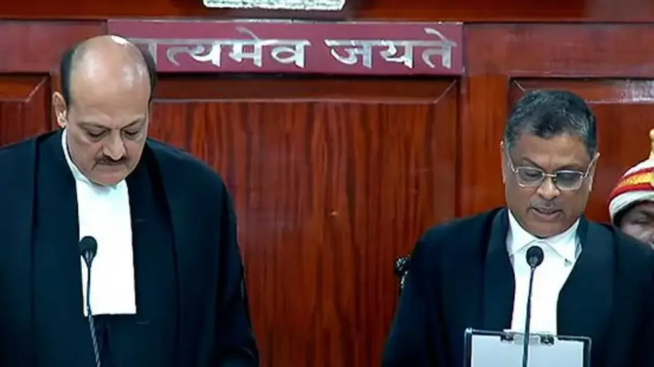 Justice Dixit Krishna Shripad takes oath as Orissa HC judge