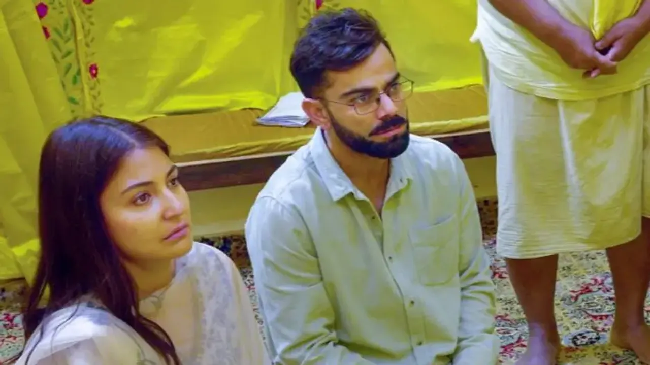 Virat Kohli and Anushka Sharma