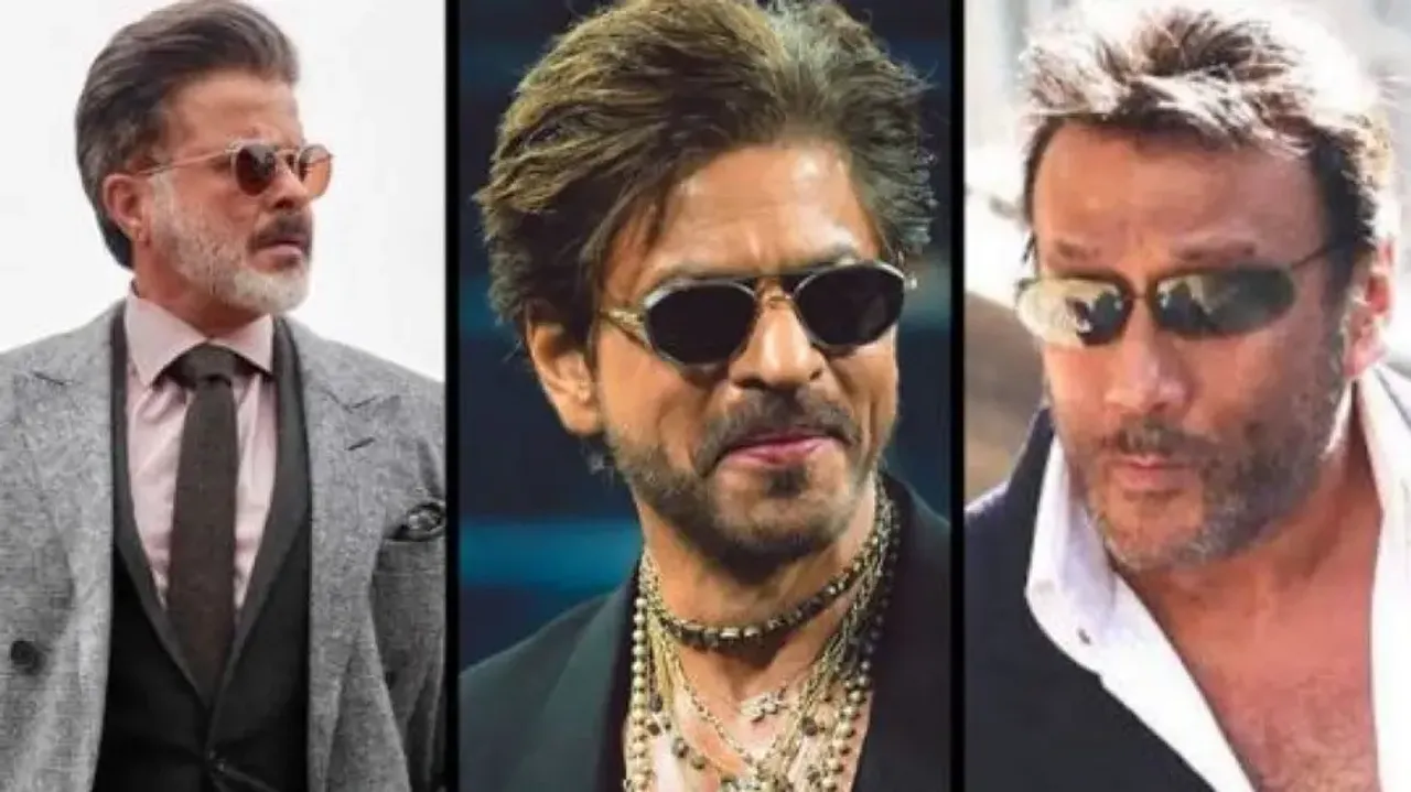 SRK, Anil and Jackie Shroff 