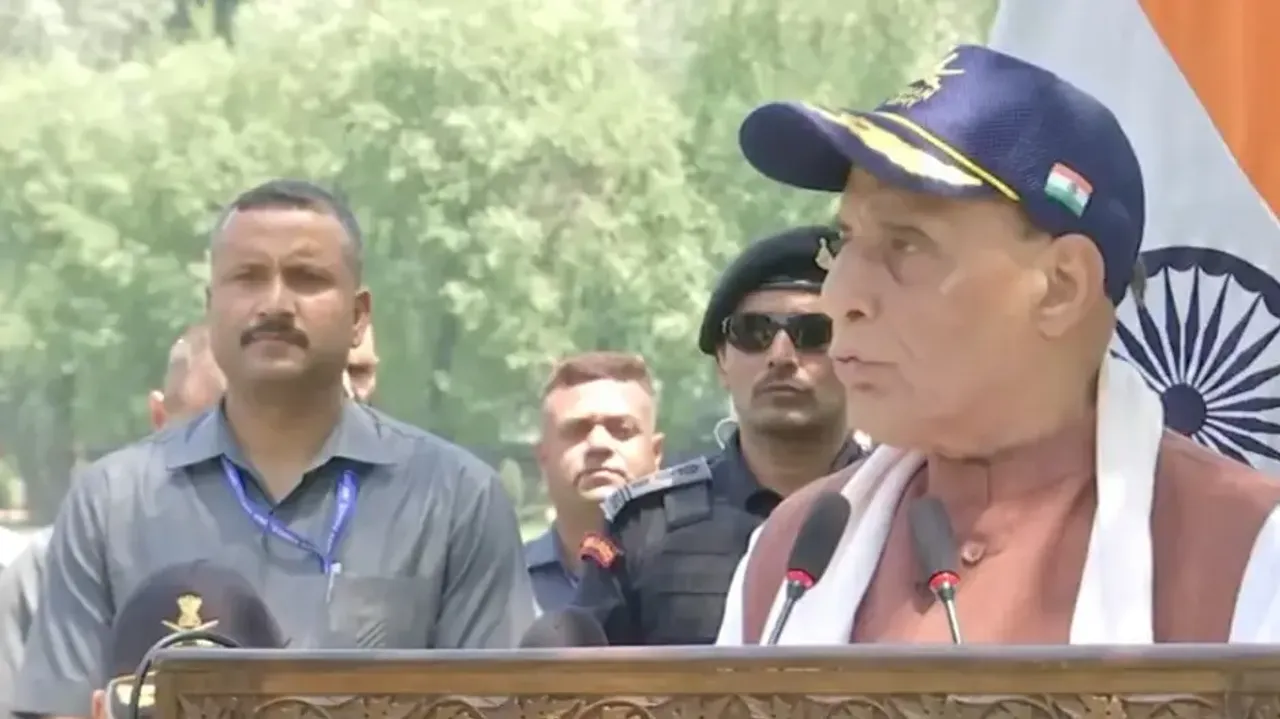 Defence min Rajnath Singh