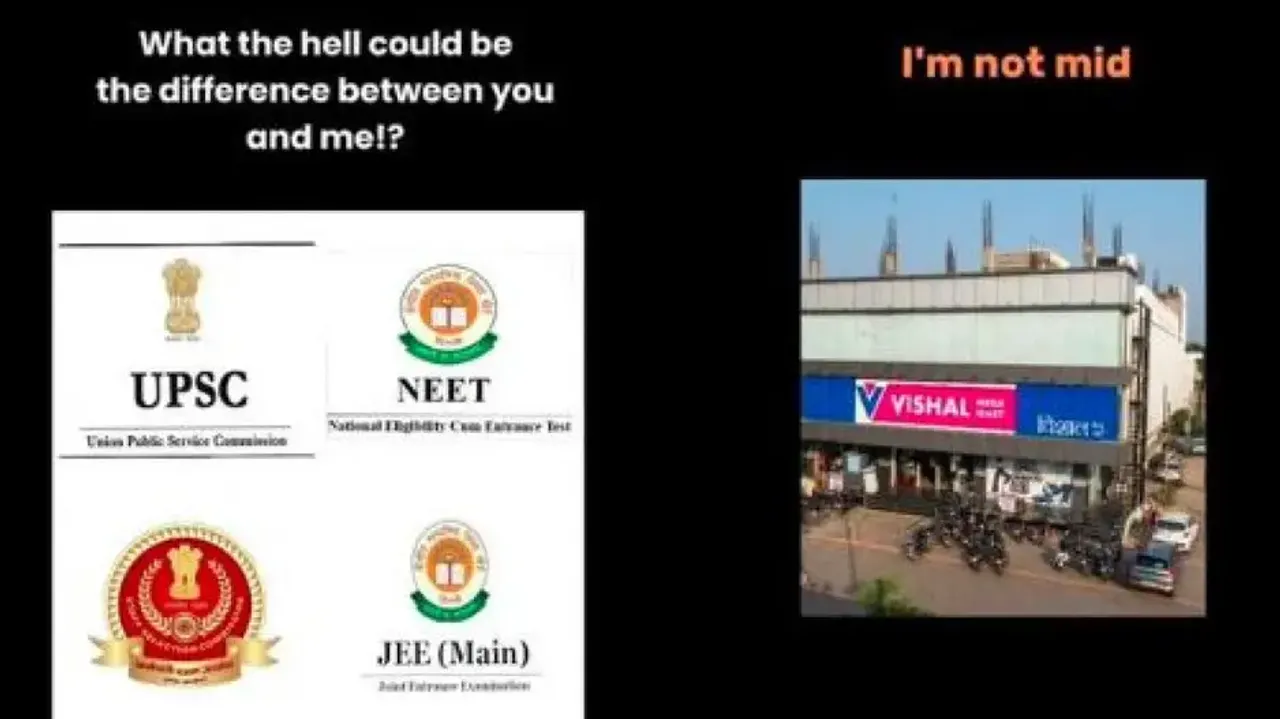 What is Vishal Mega Mart security guard trend that has taken over social media?