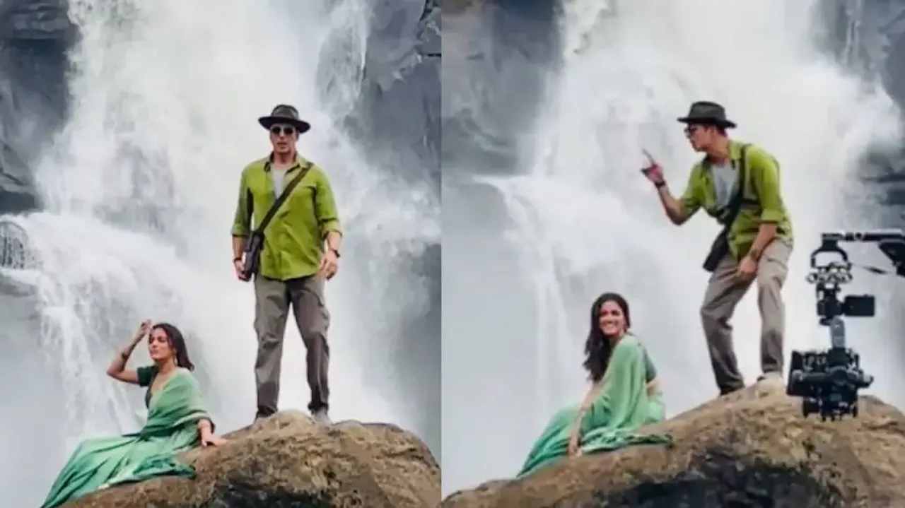 Akshay Kumar wraps up ‘Bhooth Bangla’; shares BTS video with Wamiqa Gabbi