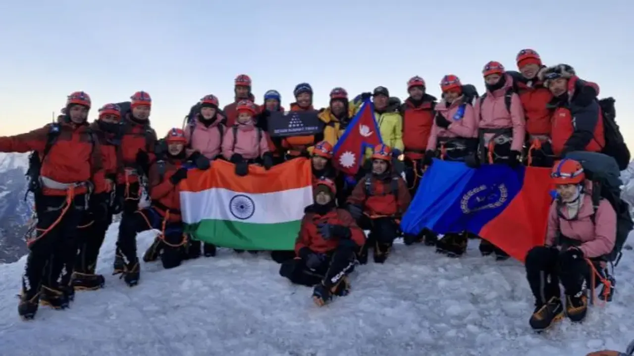 NCC expedition team summits Mt Everest, unfurl tricolour