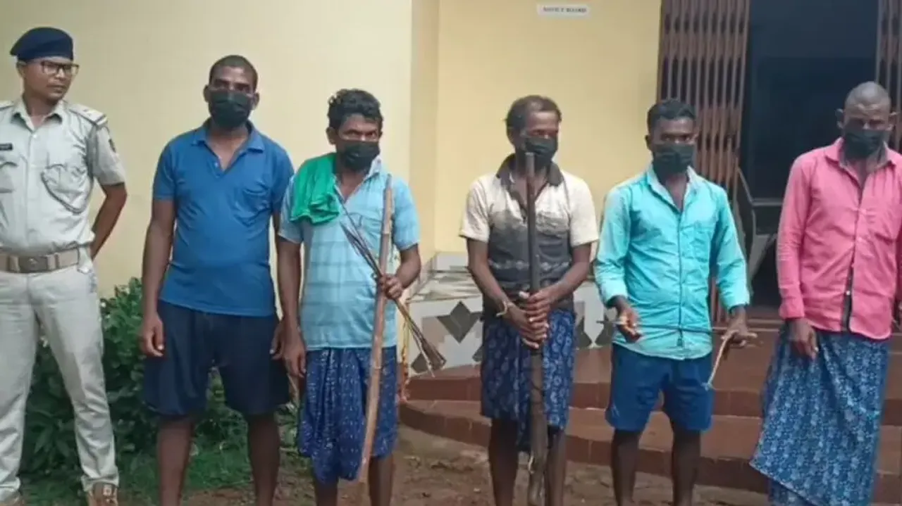 Five armed poachers arrested in Balasore