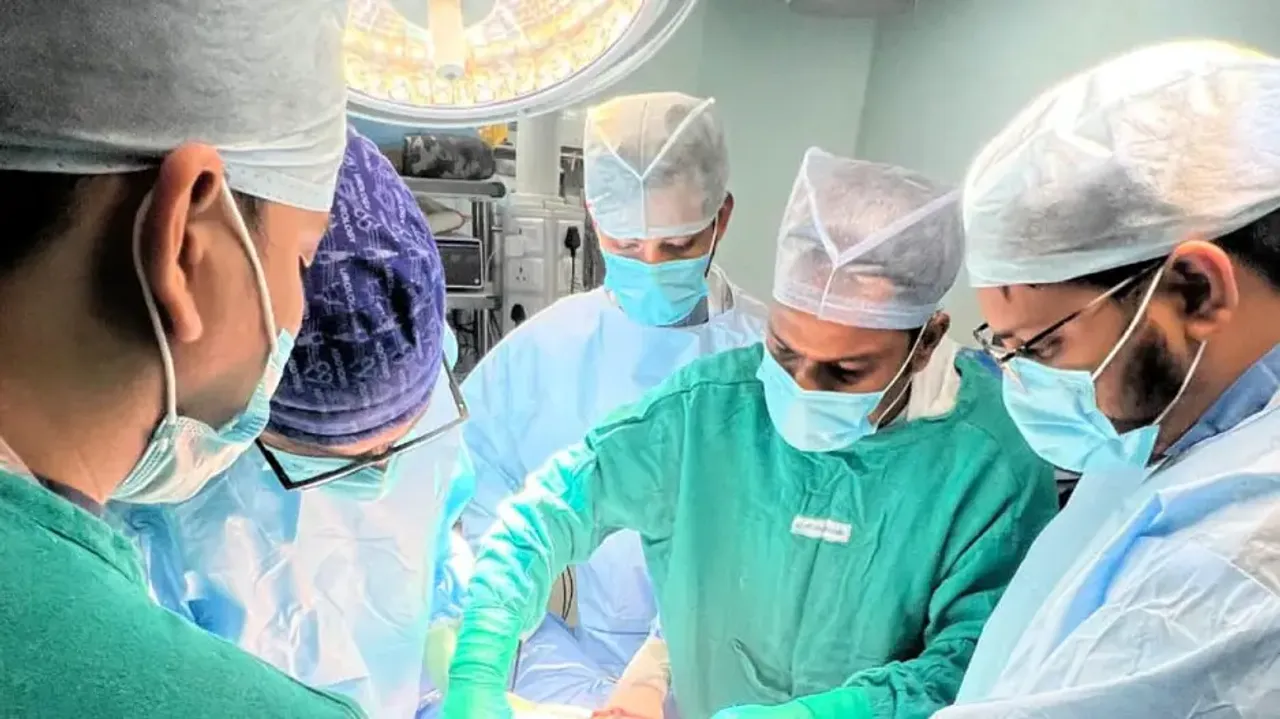 India’s largest 8.7 kg kidney mass removed by AIIMS Bhubaneswar doctors  AIIMS Bhubaneswar 