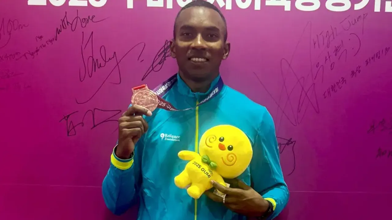 Odisha sprinter Animesh Kujur