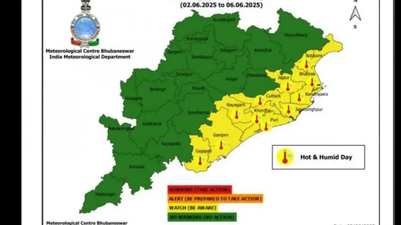 IMD issues yellow warning